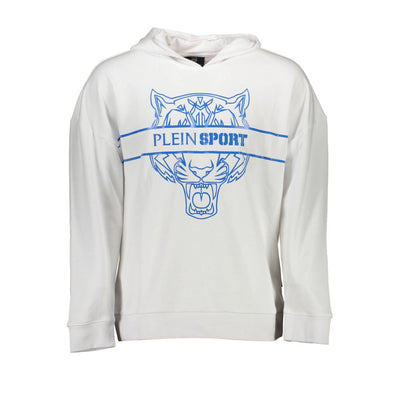 Pull en coton blanc Plein Sport pour homme