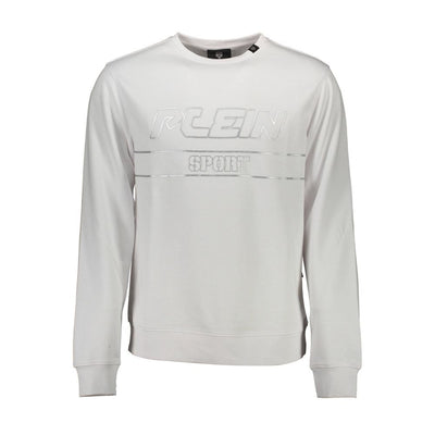 Pull en coton blanc Plein Sport pour homme