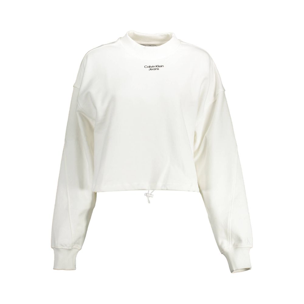 Calvin Klein Witte Katoenen Damestrui