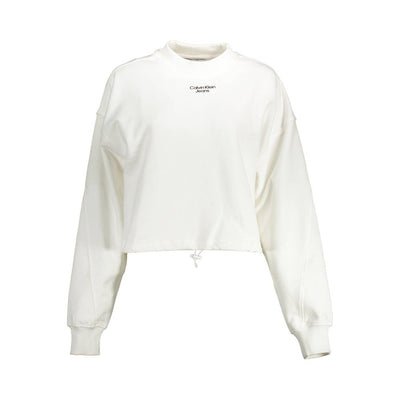 Calvin Klein Witte Katoenen Damestrui