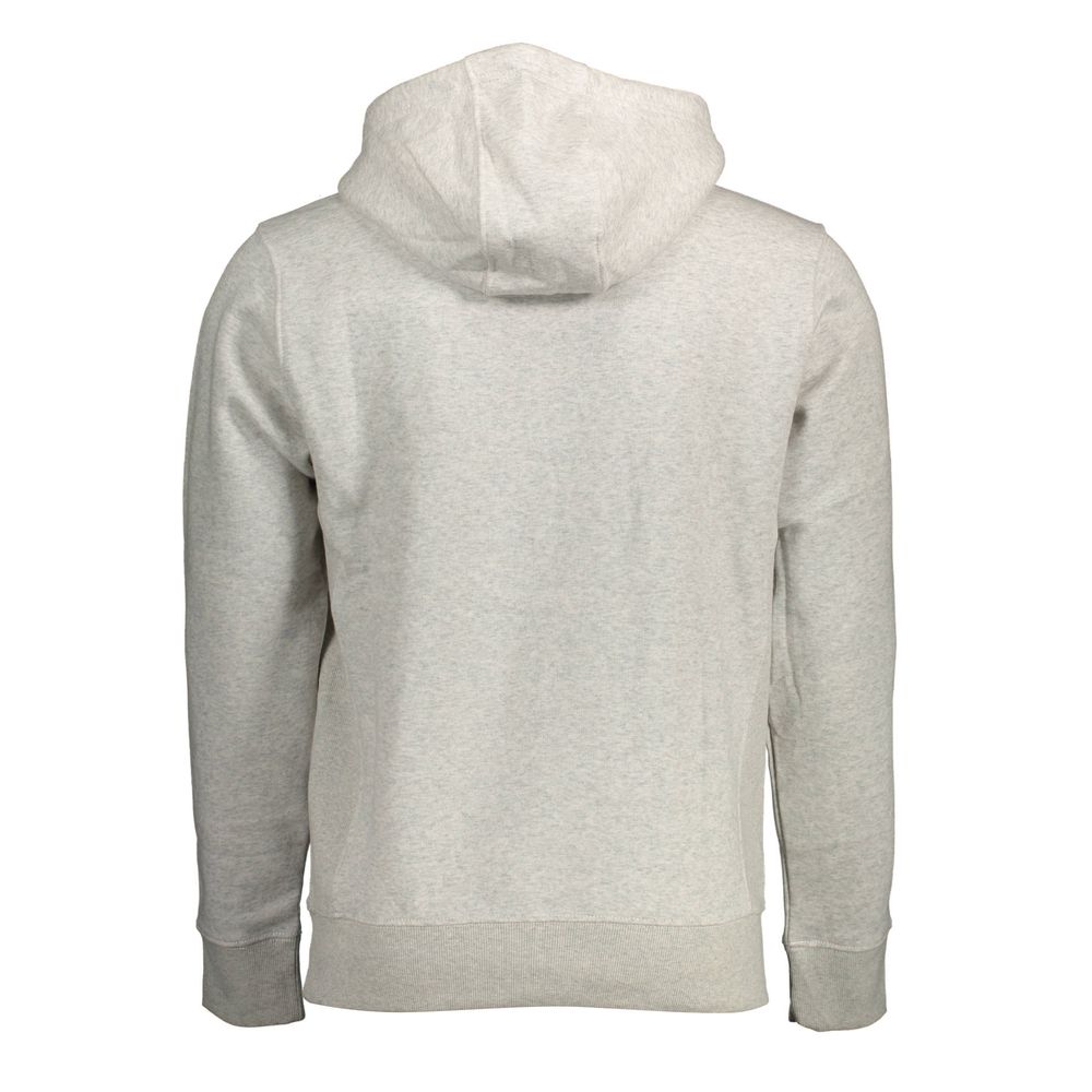 Pull Tommy Hilfiger en coton gris pour homme