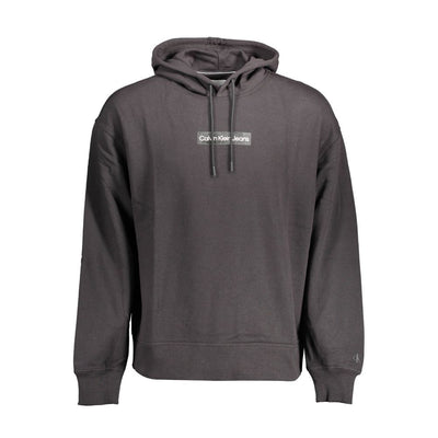 Pull en coton noir Calvin Klein pour homme