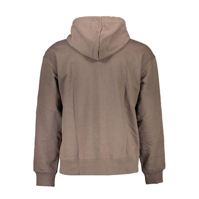 Pull en coton marron Calvin Klein pour homme