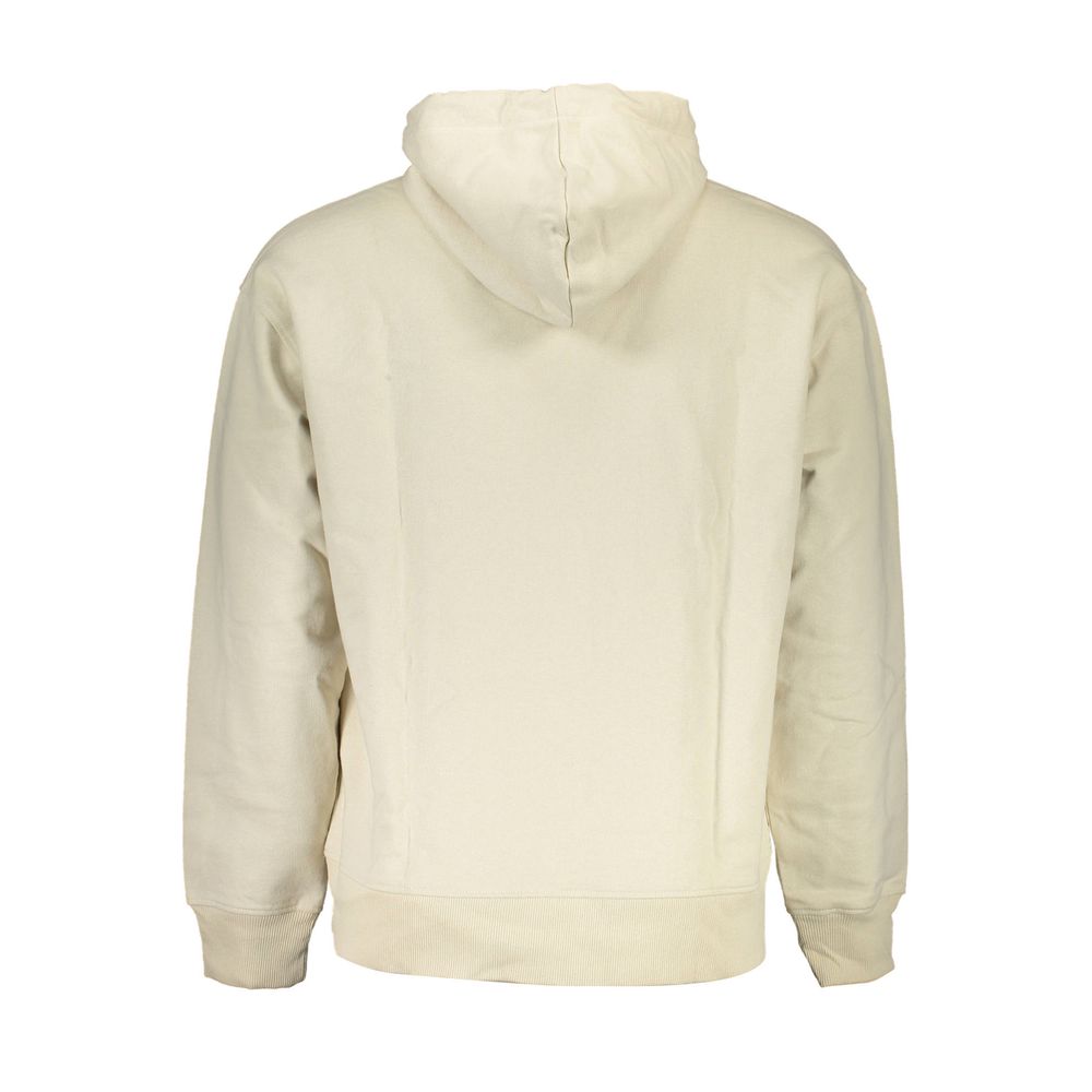 Pull homme en coton beige Calvin Klein