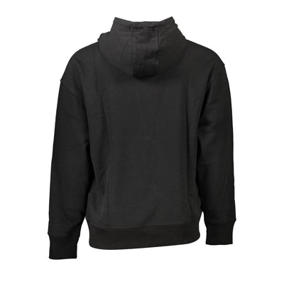 Pull Tommy Hilfiger en coton noir pour homme