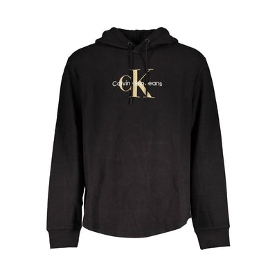 Pull en coton noir Calvin Klein pour homme