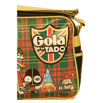 Sac à main synthétique vert Gola