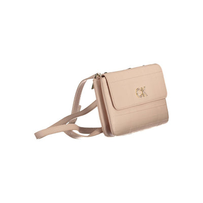Sac à main en polyester rose Calvin Klein