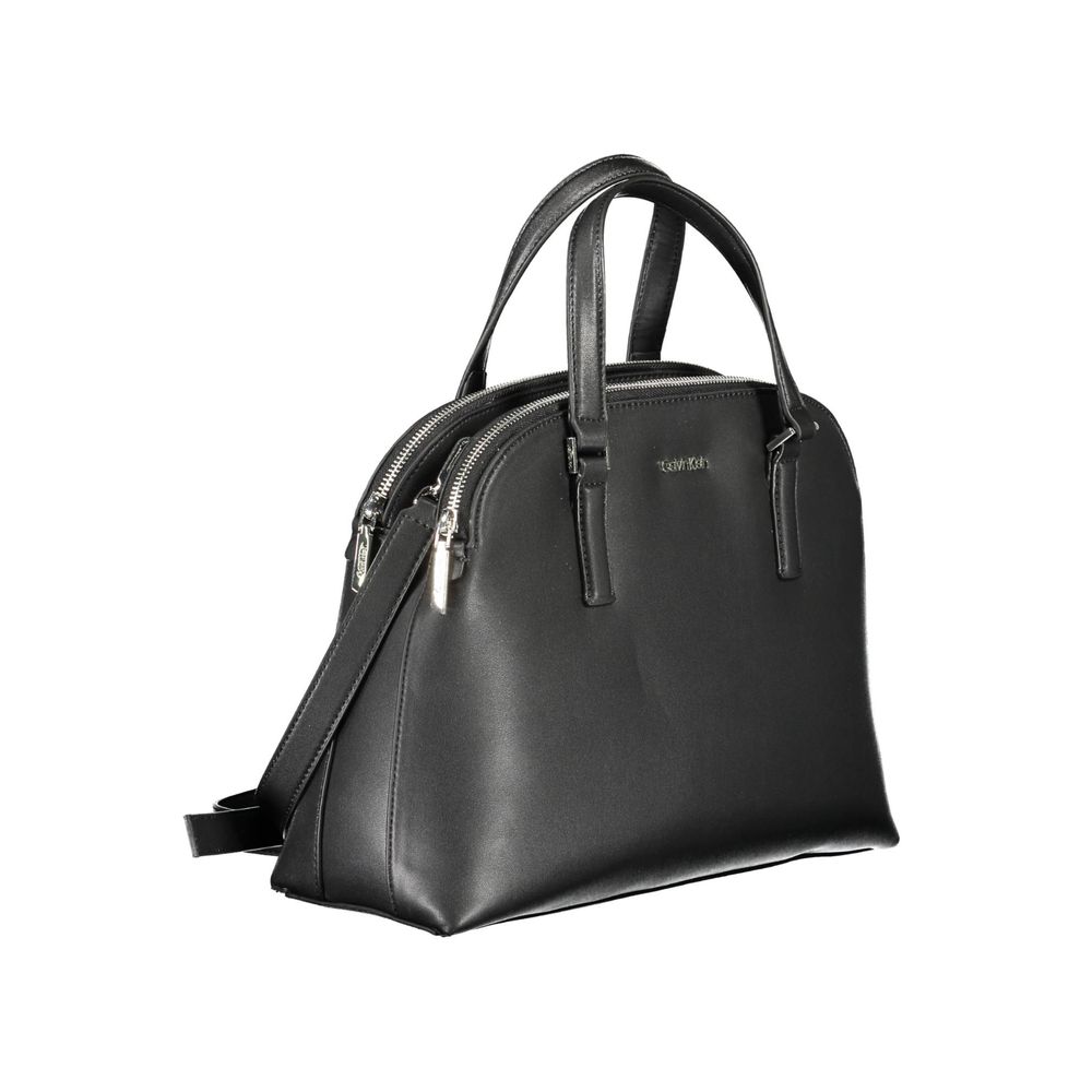 Sac à main en polyester noir Calvin Klein