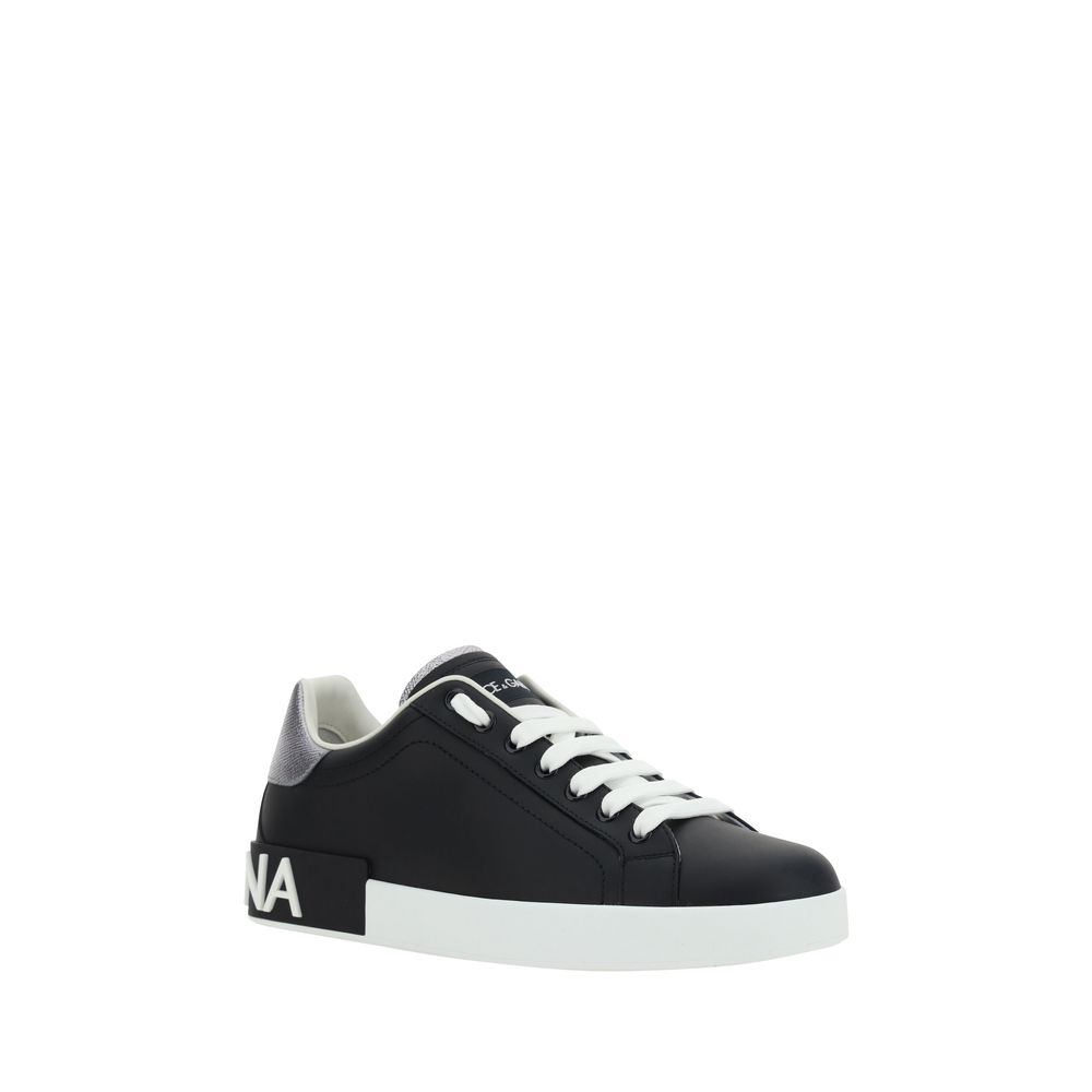 Dolce &amp; Gabbana leren sneaker