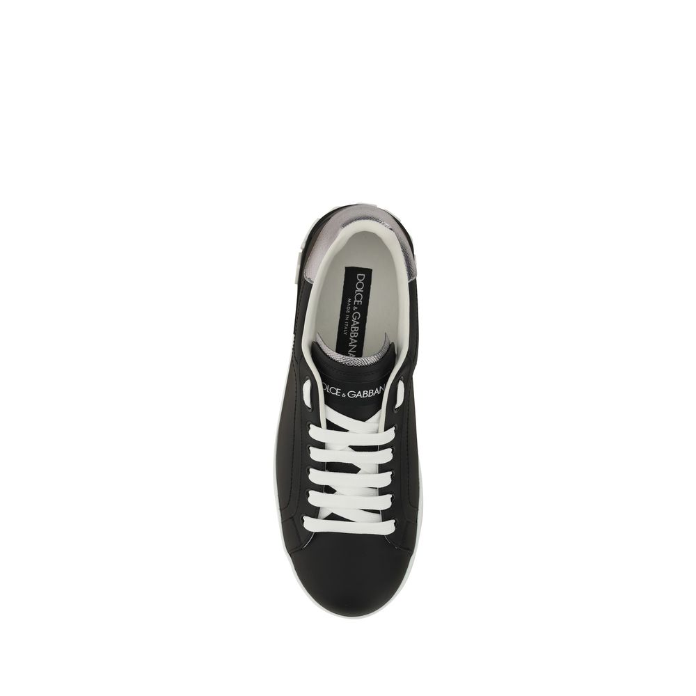 Dolce &amp; Gabbana leren sneaker