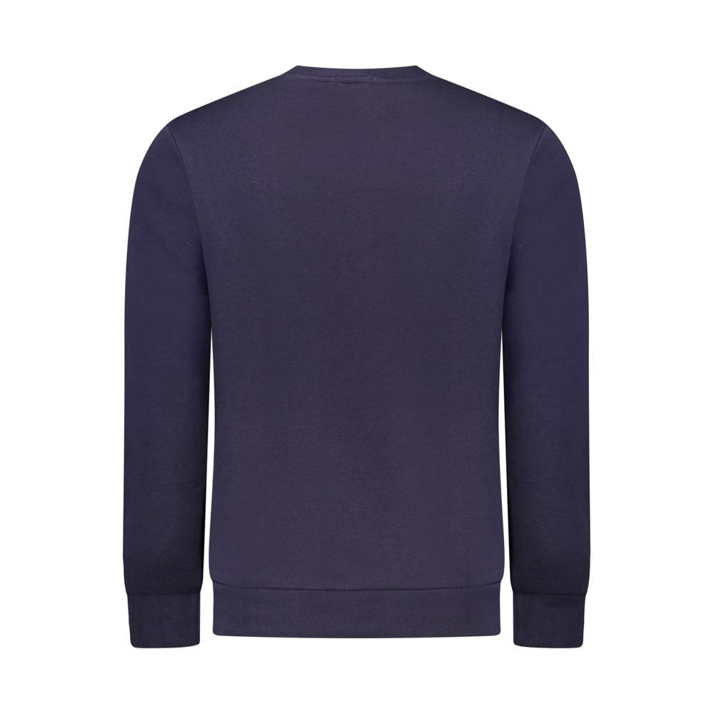 Pull en coton bleu fusil