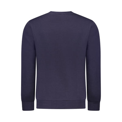 Pull en coton bleu fusil