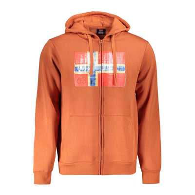 Pull en coton marron Norvège 1963
