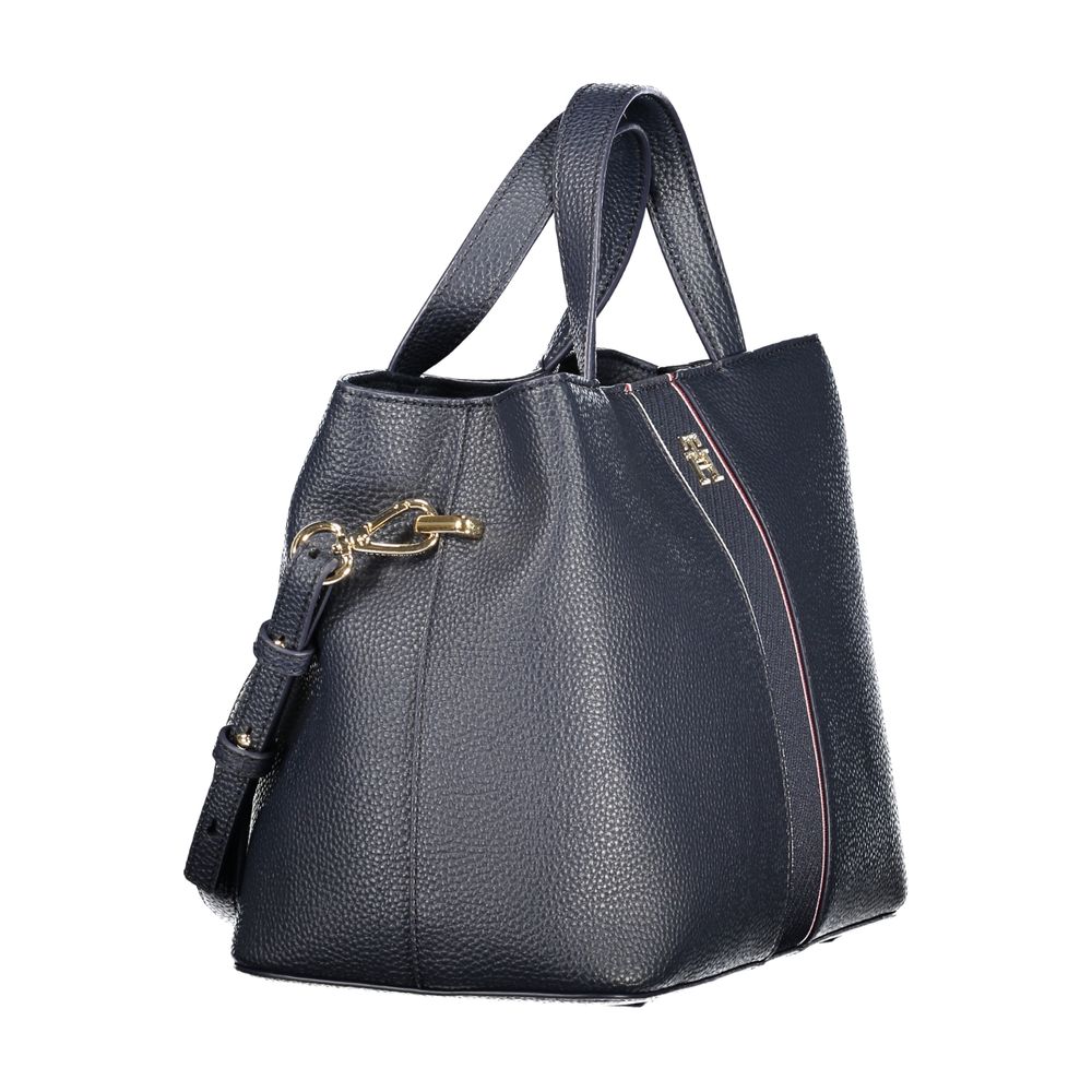 Sac à main Tommy Hilfiger en polyéthylène bleu