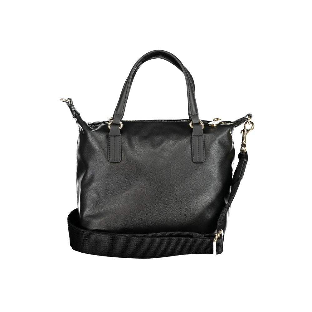 Sac à main Tommy Hilfiger en polyester noir