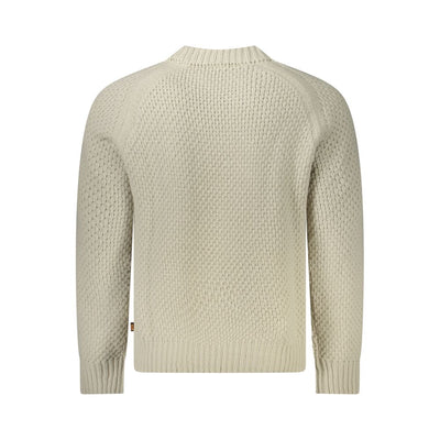 Pull en laine beige Hugo Boss