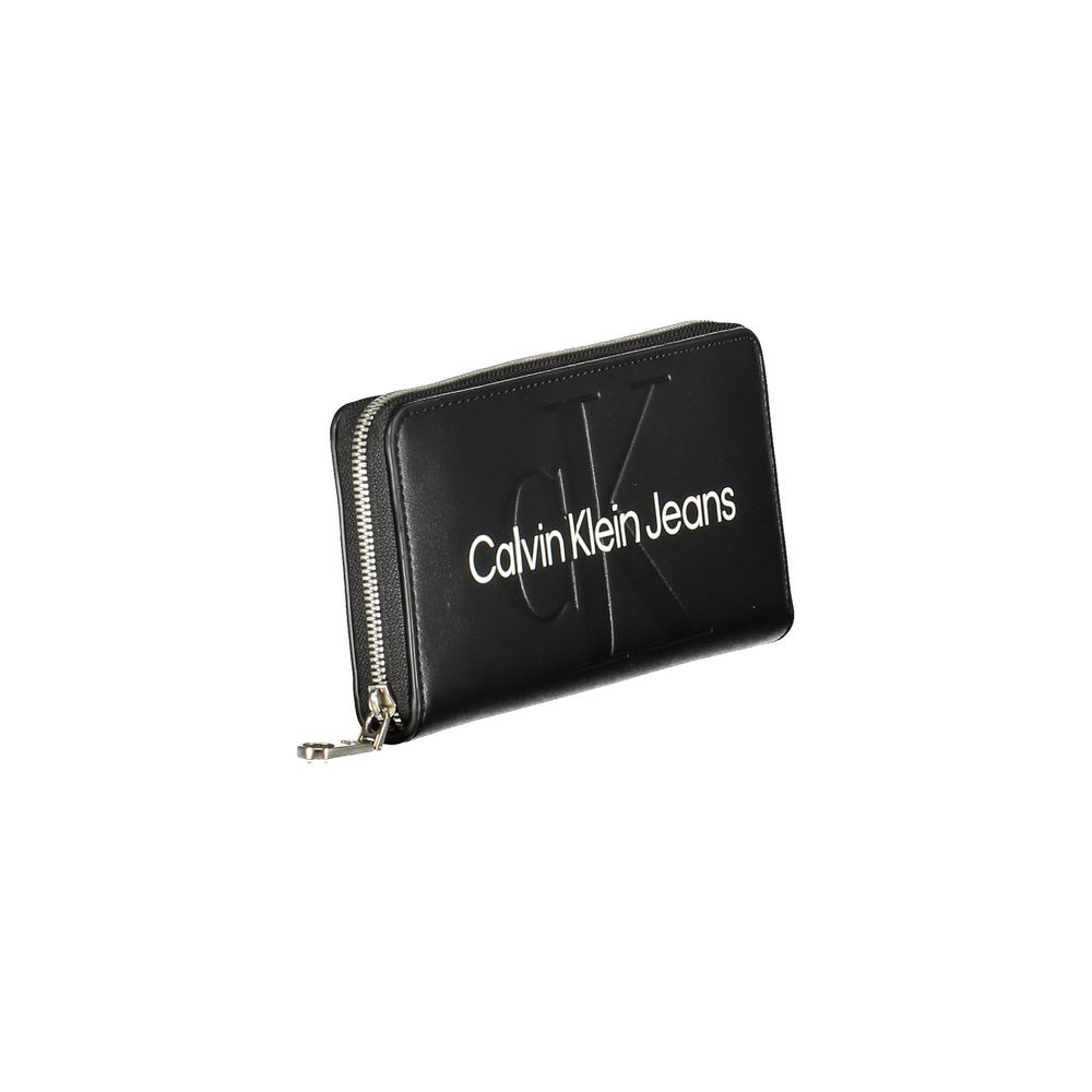 Calvin Klein Zwarte Polyethyleen Portemonnee
