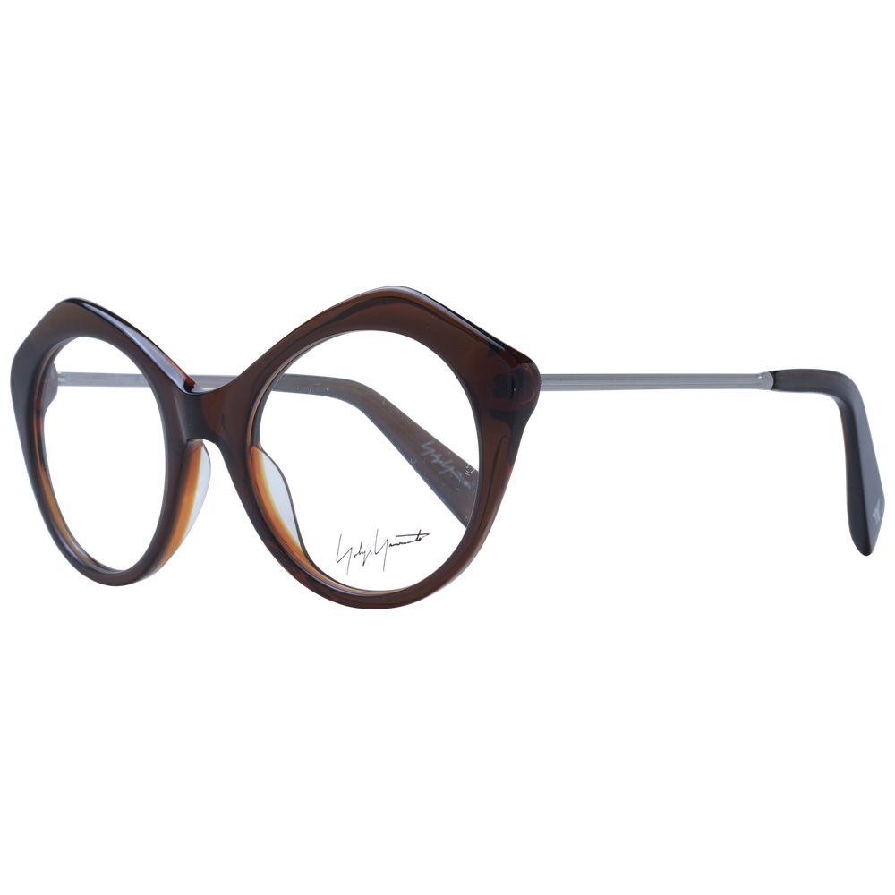 Yohji Yamamoto bruine unisex brillenglazen