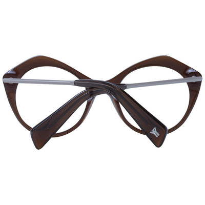Yohji Yamamoto bruine unisex brillenglazen