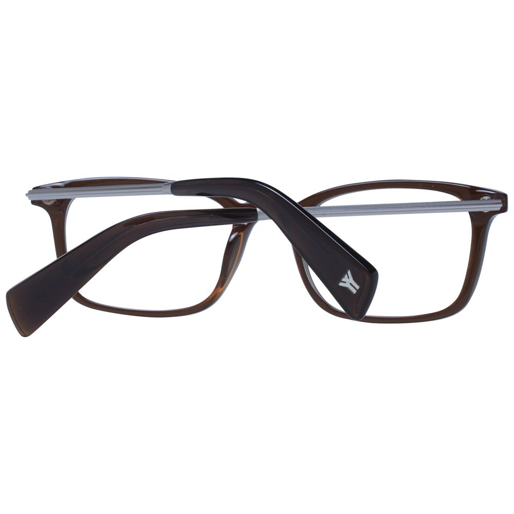 Yohji Yamamoto bruine unisex brillenglazen