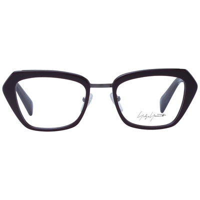 Yohji Yamamoto Bordeaux Uniseks Brilmontuur