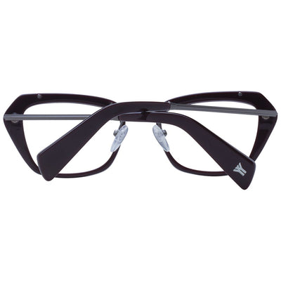 Yohji Yamamoto Bordeaux Uniseks Brilmontuur