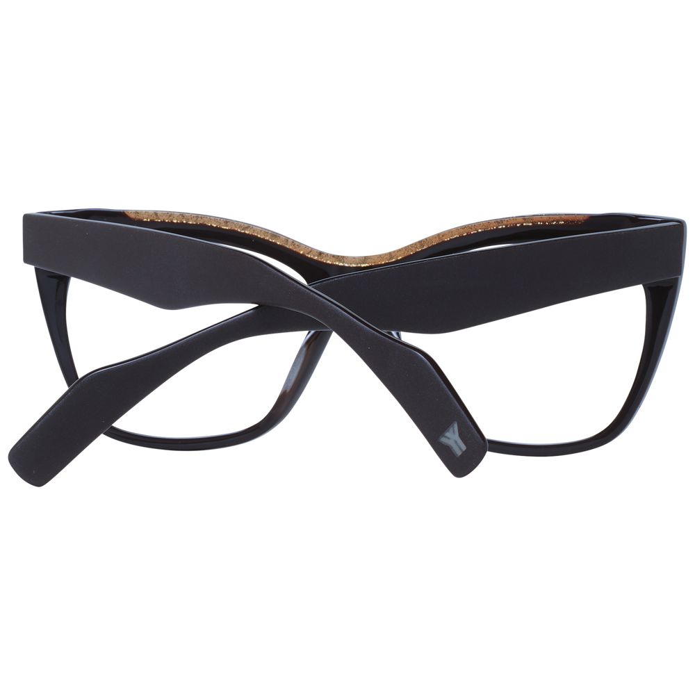 Yohji Yamamoto bruine unisex brillenglazen