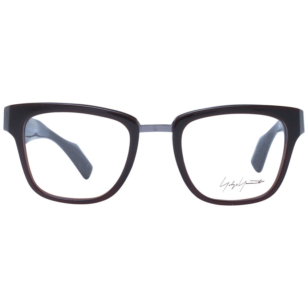 Yohji Yamamoto bruine unisex brillenglazen