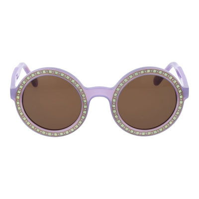 Andy Wolf Purple Unisex Sunglass