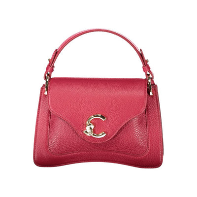 Sac à main en cuir rouge Coccinelle