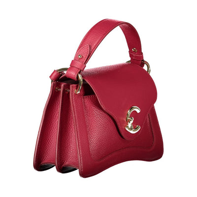 Sac à main en cuir rouge Coccinelle