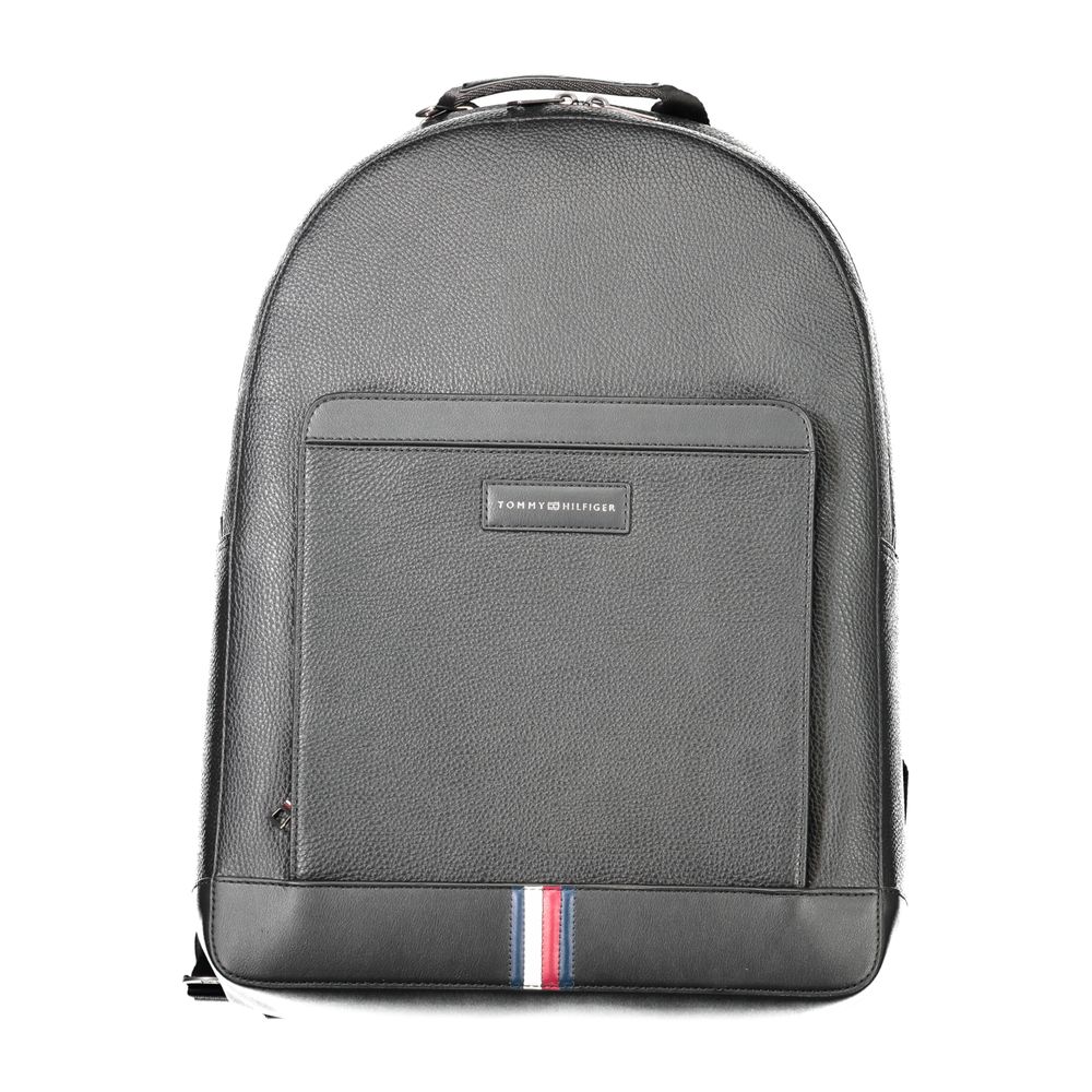 Sac à dos en polyester noir Tommy Hilfiger