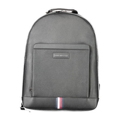 Sac à dos en polyester noir Tommy Hilfiger