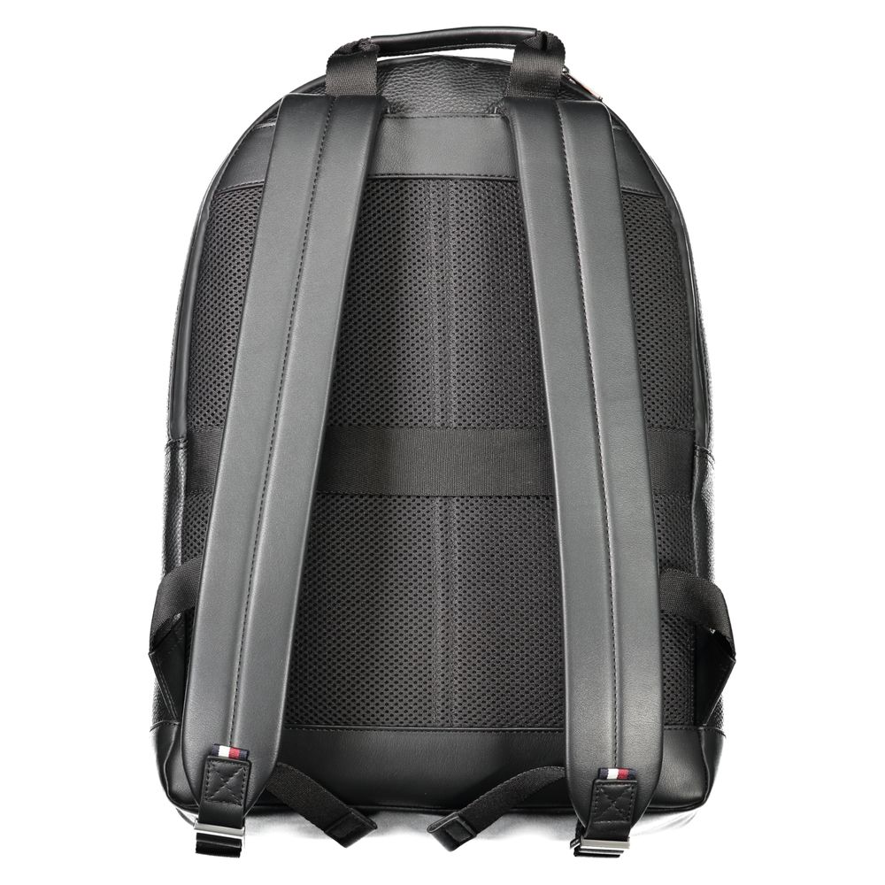 Sac à dos en polyester noir Tommy Hilfiger