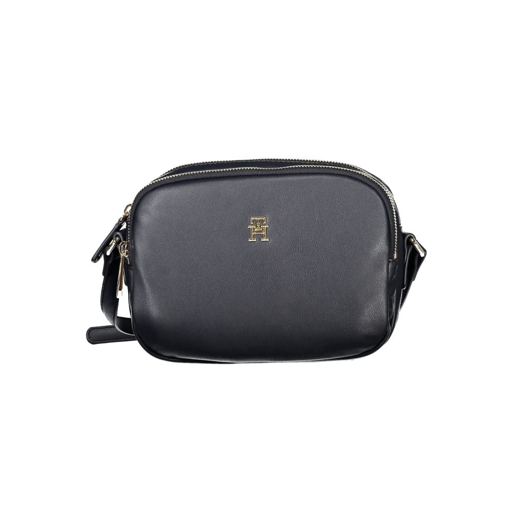 Sac à main Tommy Hilfiger en polyester bleu