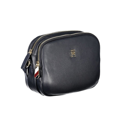 Sac à main Tommy Hilfiger en polyester bleu