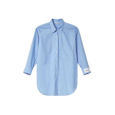 Hinnominate Blue Cotton Shirt