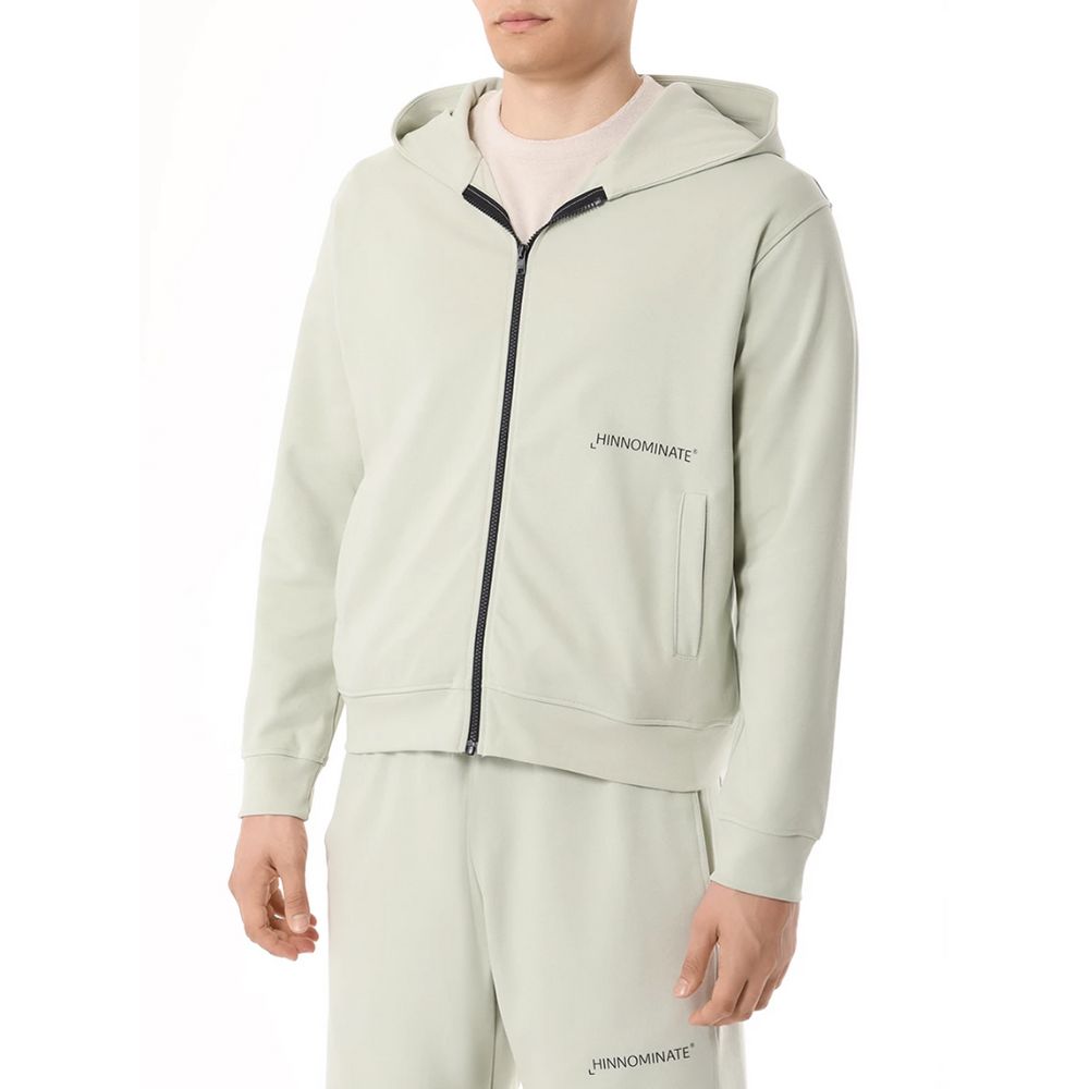 Hinnominate groene katoenen heren hoodie