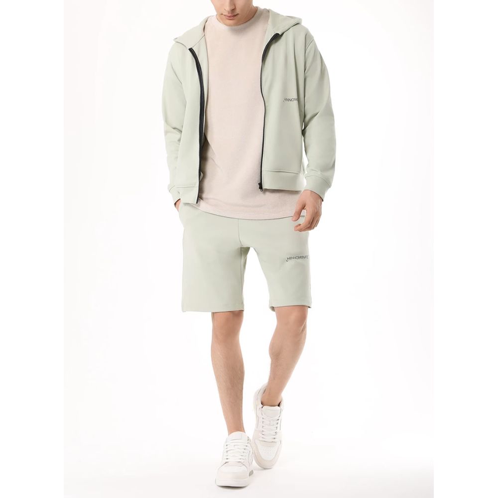 Hinnominate groene katoenen heren hoodie