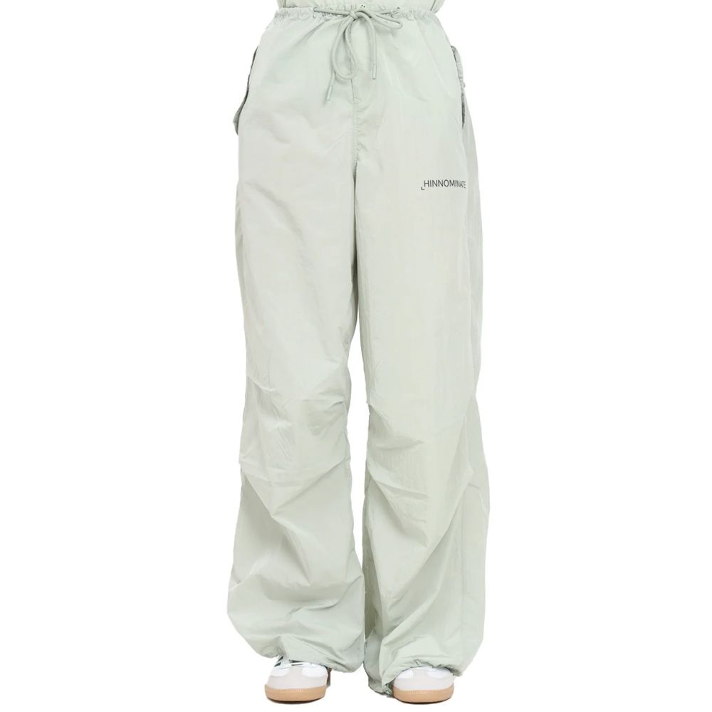 Hinnominate Groene Nylon Jeans &amp; Broek