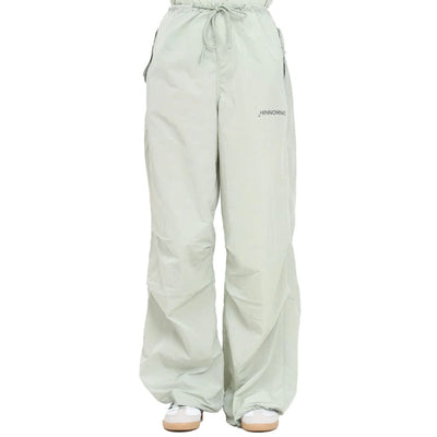 Hinnominate Groene Nylon Jeans &amp; Broek