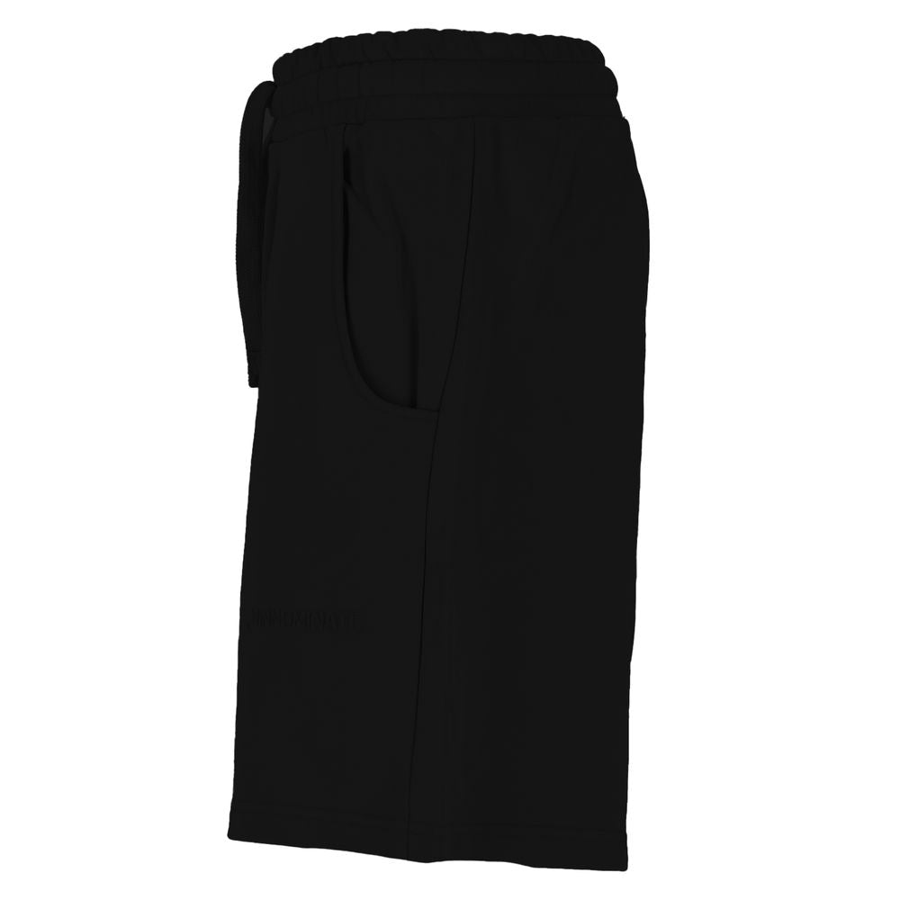 Hinnominate Zwarte Katoenen Korte Broek