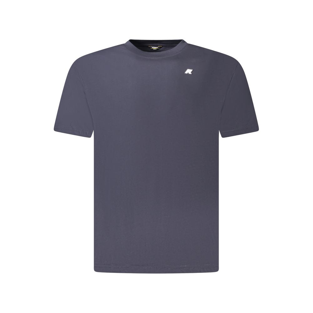 T-shirt K-WAY bleu en coton pour homme