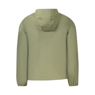 Veste K-WAY en nylon vert pour homme