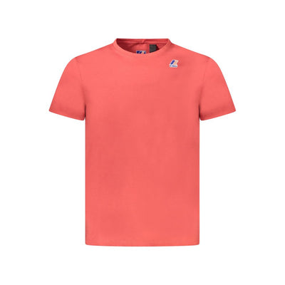 K-WAY Red Cotton Men T-Shirt