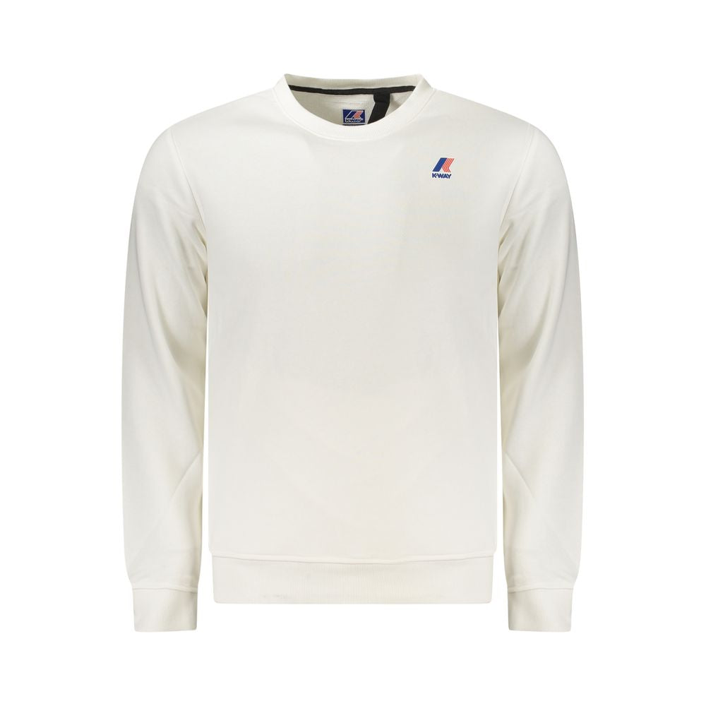 Pull K-WAY en coton blanc pour homme