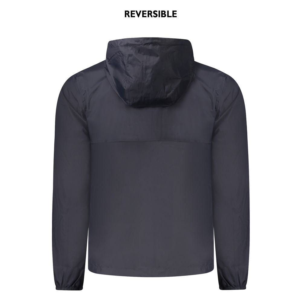 Veste K-WAY bleue en nylon recyclé pour homme