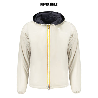 Veste K-WAY bleue en nylon recyclé pour homme