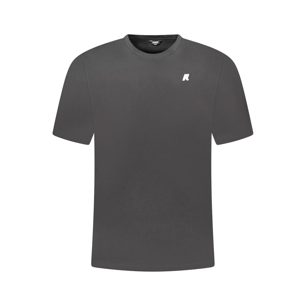T-shirt K-WAY en coton noir pour homme